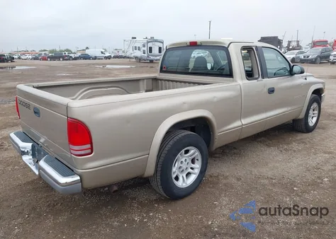 2002 Dodge Dakota Slt from USA, damaged, VIN 1B7GL42X52S625203